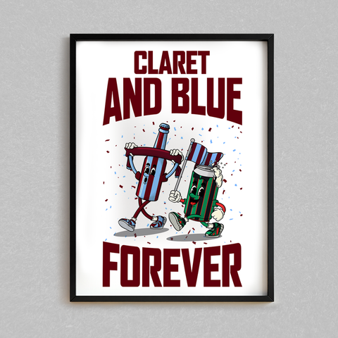 Claret Craft Co - Classic Can & Bottle Duo Print