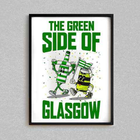 The Stripe & Shamrock Brew Co - Classic Can & Bottle Duo Print