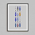 Stockport Classic Bottle Print