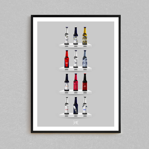 Preston Classic Bottle Print