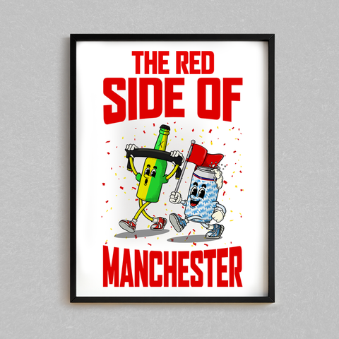 Stretford Brewhouse - Classic Can & Bottle Duo Print