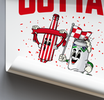 The Wearside Stripe Co - Classic Can & Bottle Duo Print