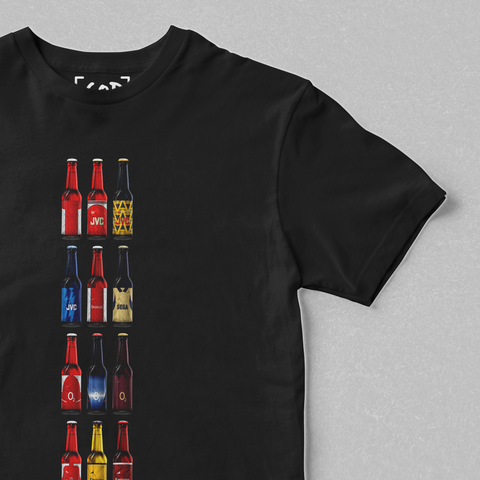 Arsenal Classic Bottles T-Shirt