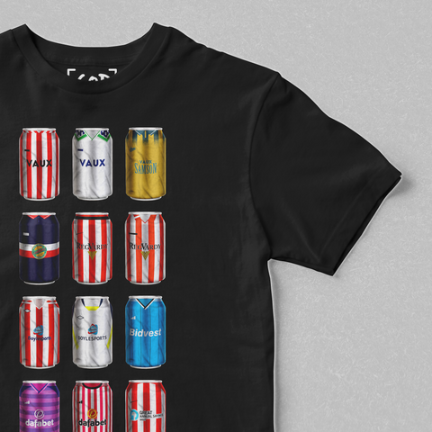 Sunderland Classic Cans T-Shirt