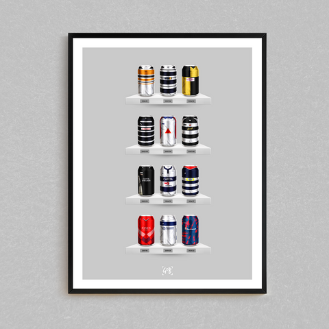 Bristol Bears Classic Can Print