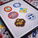 Blues Brews - Chelsea Legend Beer Mat Print