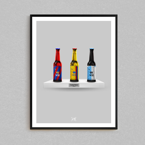 Crystal Palace 21/22 Kit Can/Bottle Print