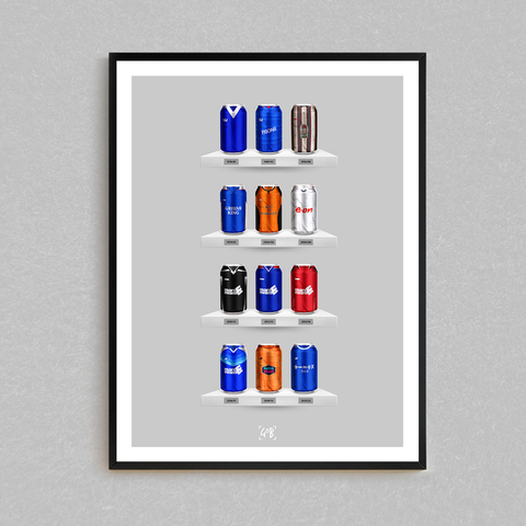 Ipswich Town Classic Can Print