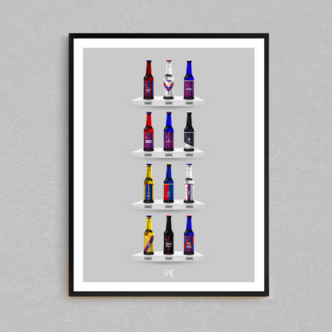 Crystal Palace Classic Bottle Print