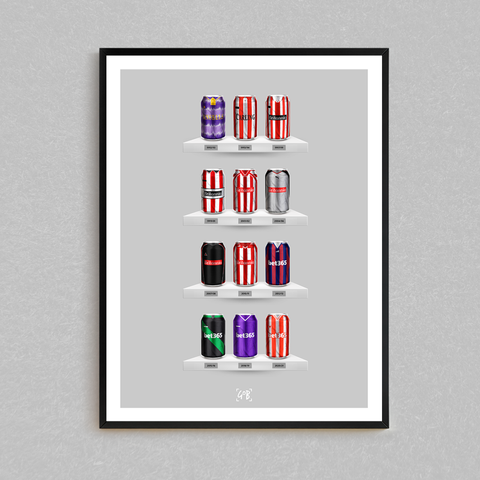 Stoke City Classic Can Print