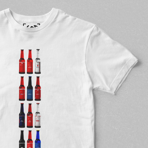 Nottingham Forest Classic Bottles T-Shirt