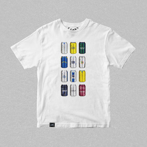 Leeds Utd Classic Cans T-Shirt